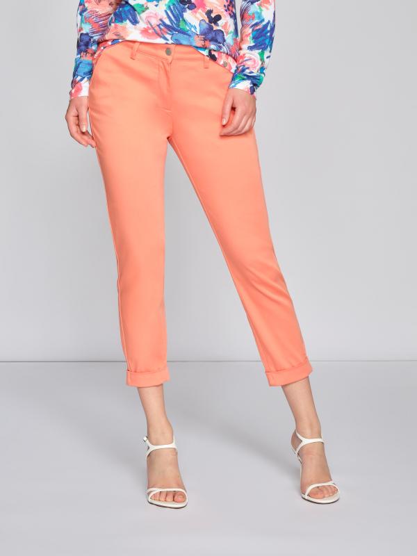 Orange 'Melba' Trousers 7/8