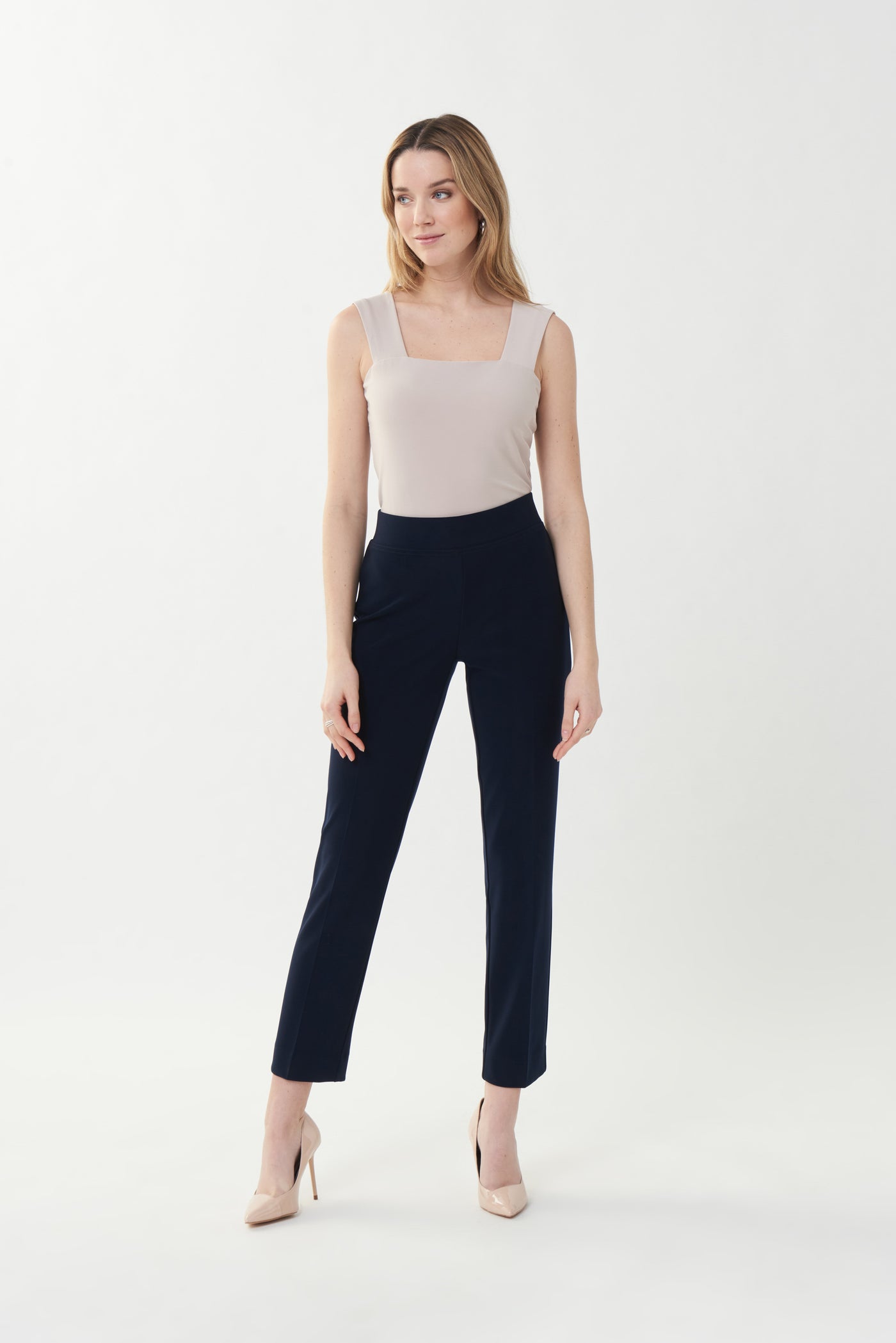 Joseph Ribkoff Midnight Blue Straight Leg Trousers