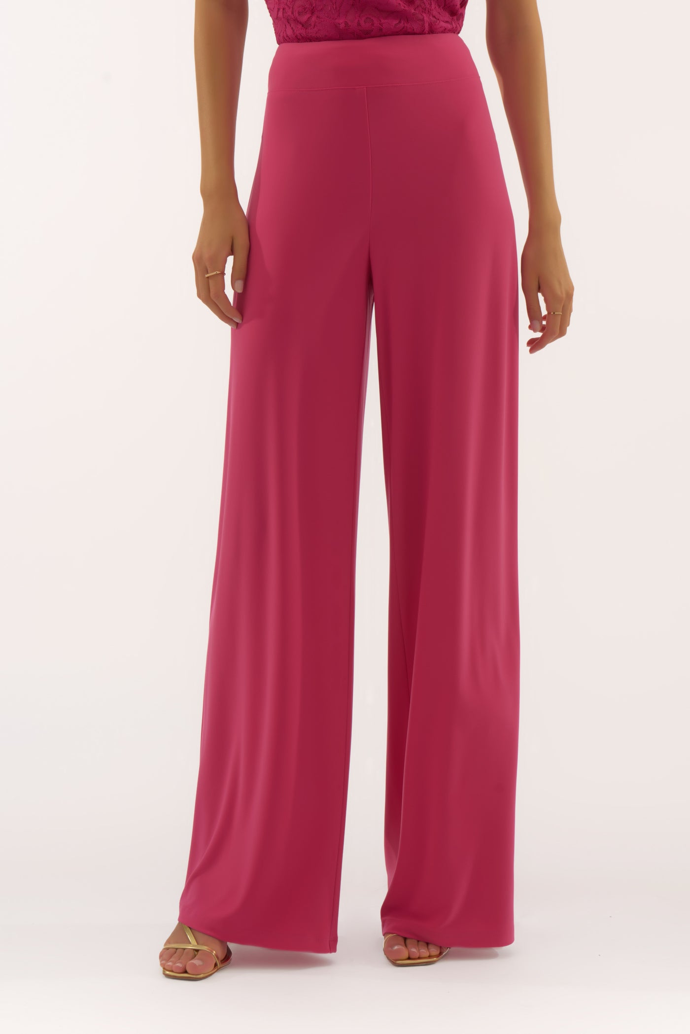 Joseph Ribkoff Geranium Signature Wide-Leg Pants