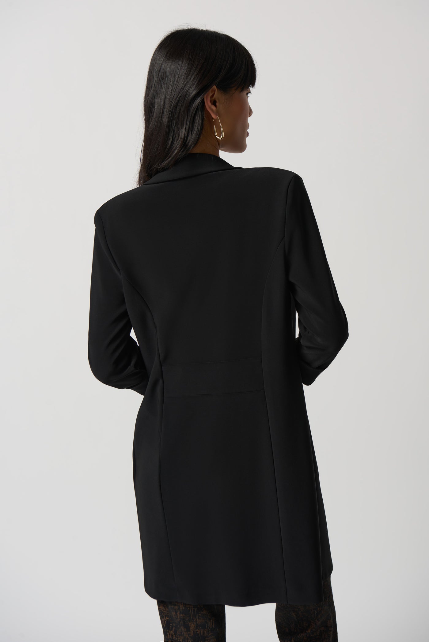 Joseph Ribkoff Plain Black Blazer With Pockets