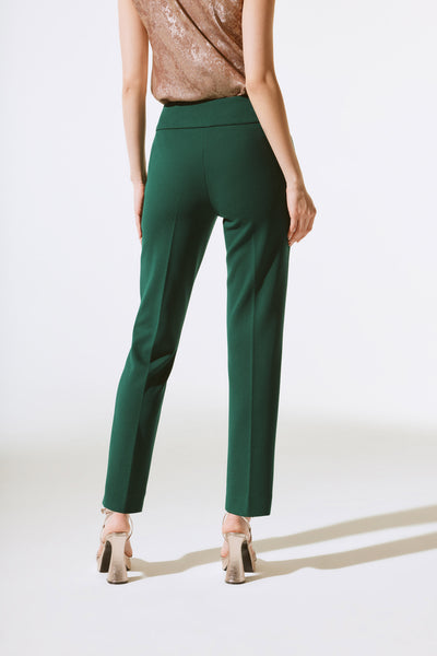 Joseph Ribkoff Dark Green Straight Leg Trousers