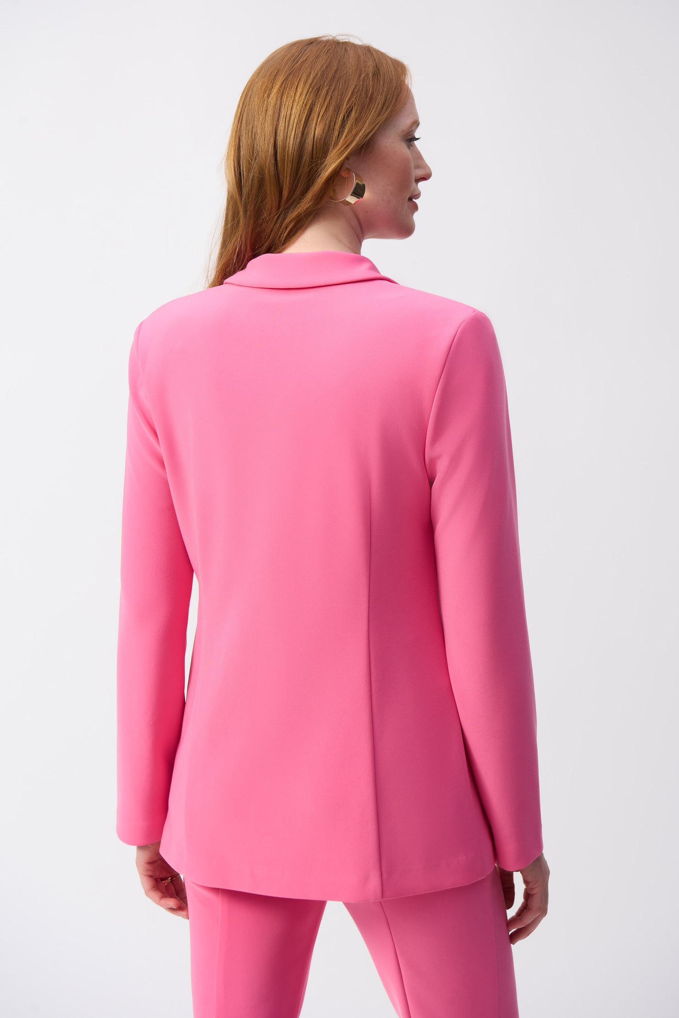 Joseph Ribkoff Bubble Gum Blazer With Button