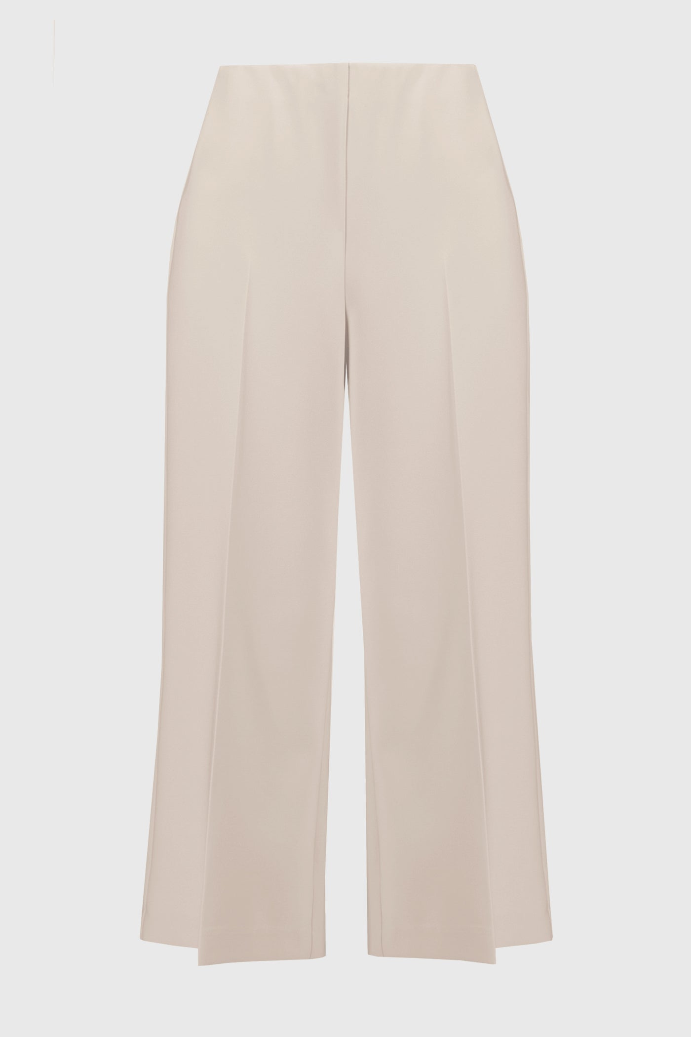 Joseph Ribkoff Beige Lux Twill Pull-on Culotte Pants