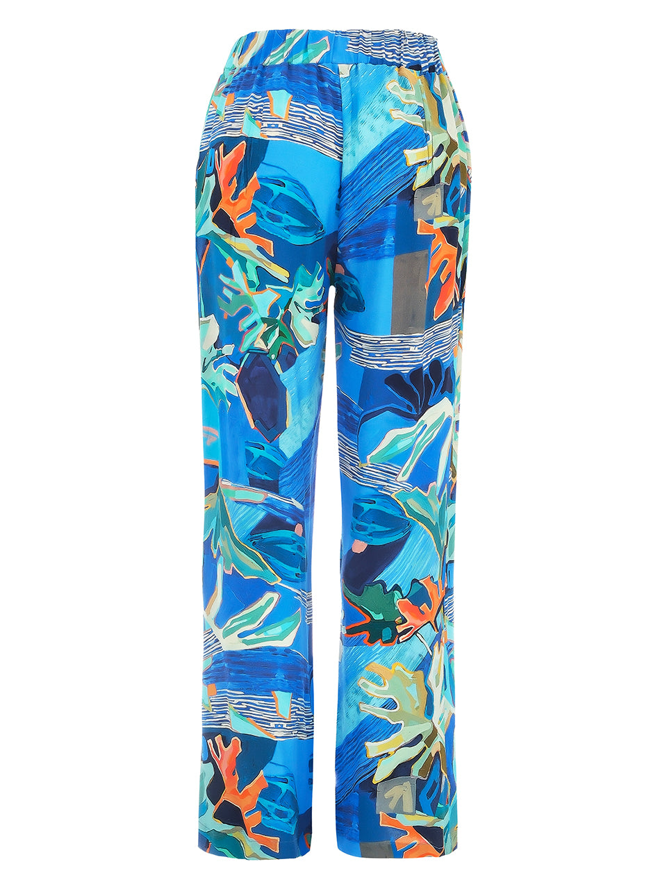 Multicoloured Lightweight Trousers With Drawstring