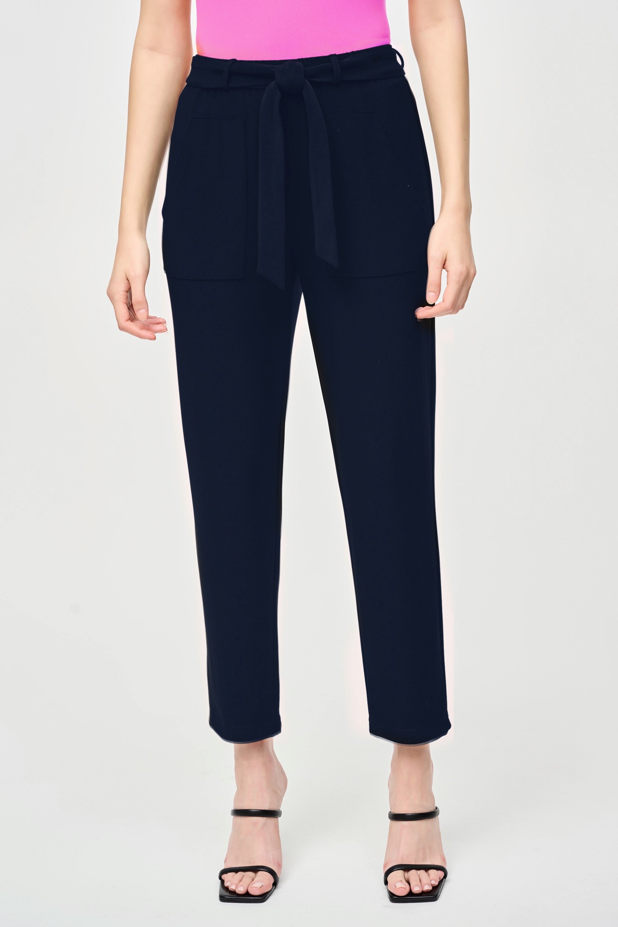 Joseph Ribkoff Midnight Blue Silky Knit Jogger Pants – La Creme Boutique