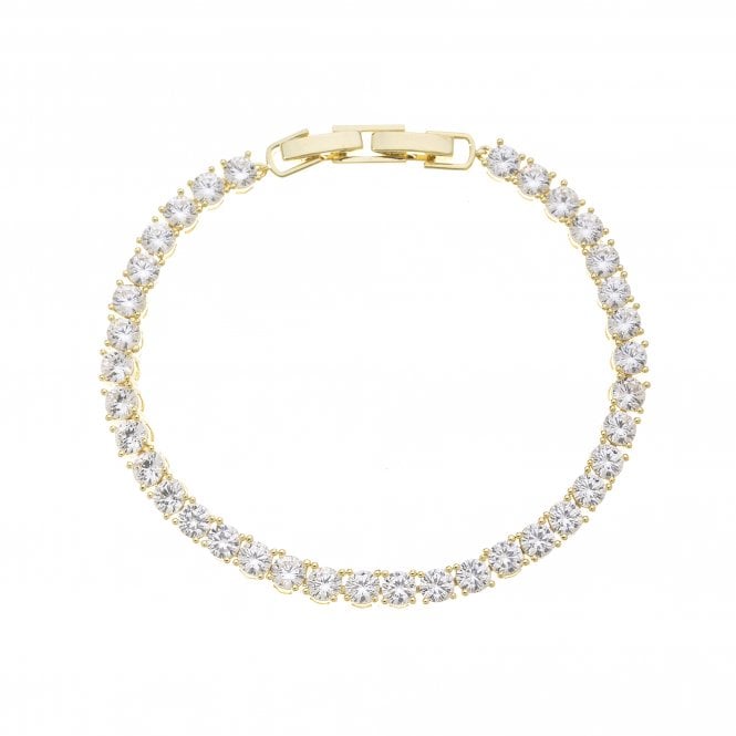 Gold Plated Tennis Bracelet