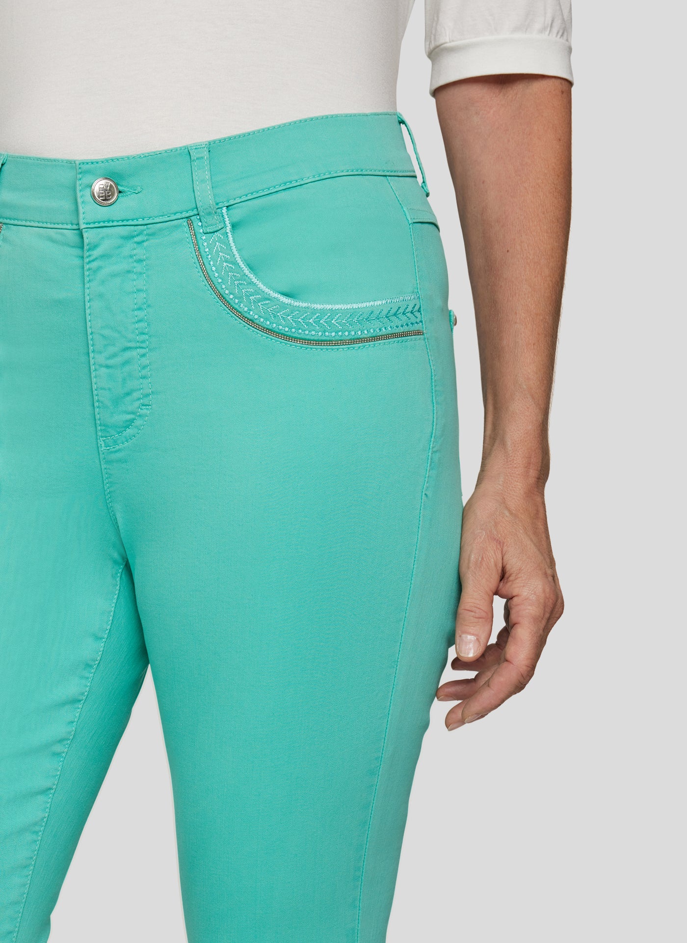 Flow Motion Aquamarine Jeans