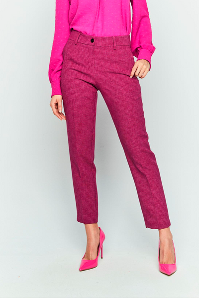 Fushsia Classic Trouser Suit