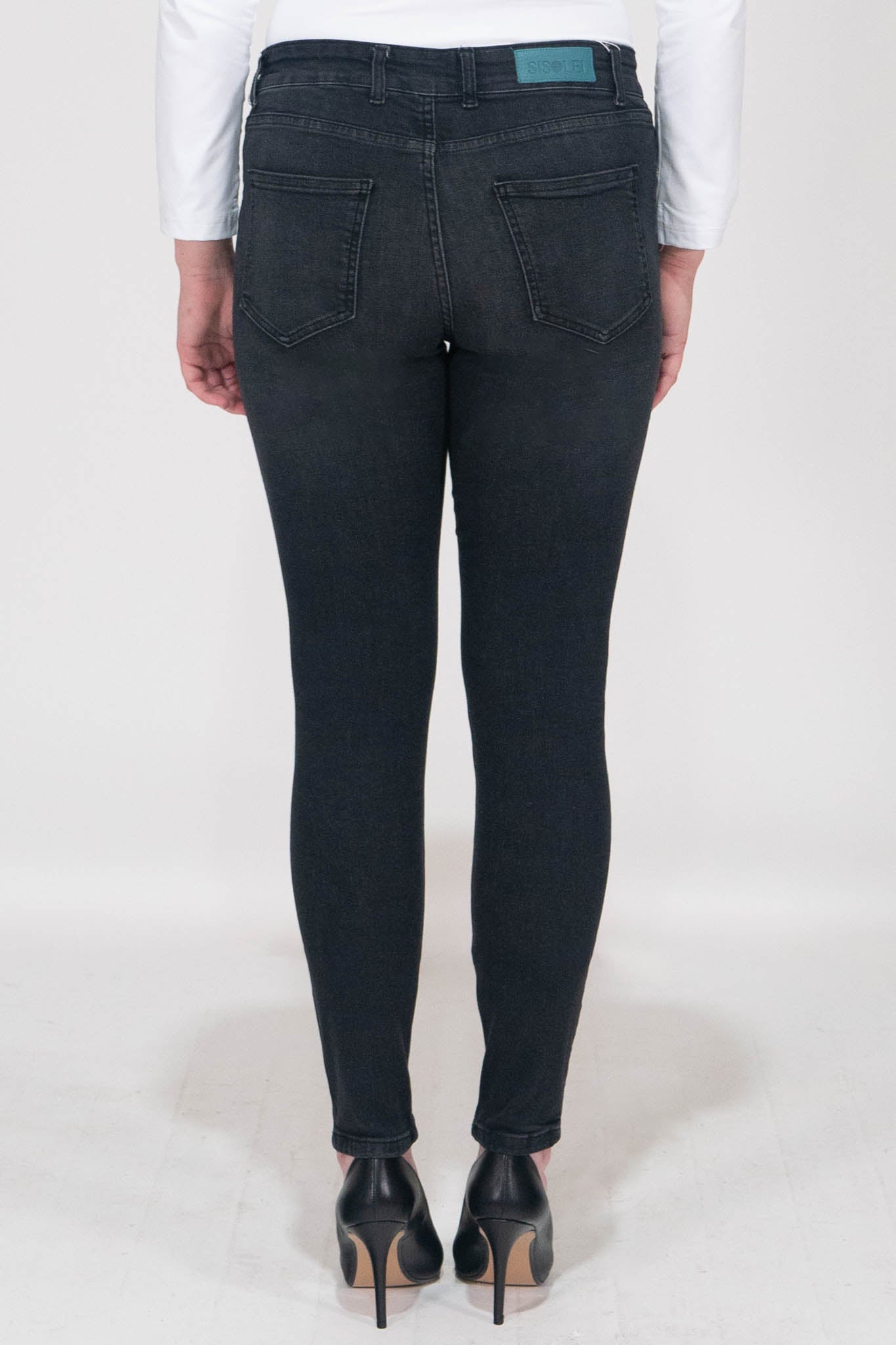 Mika Skinny Jeans - Black Denim