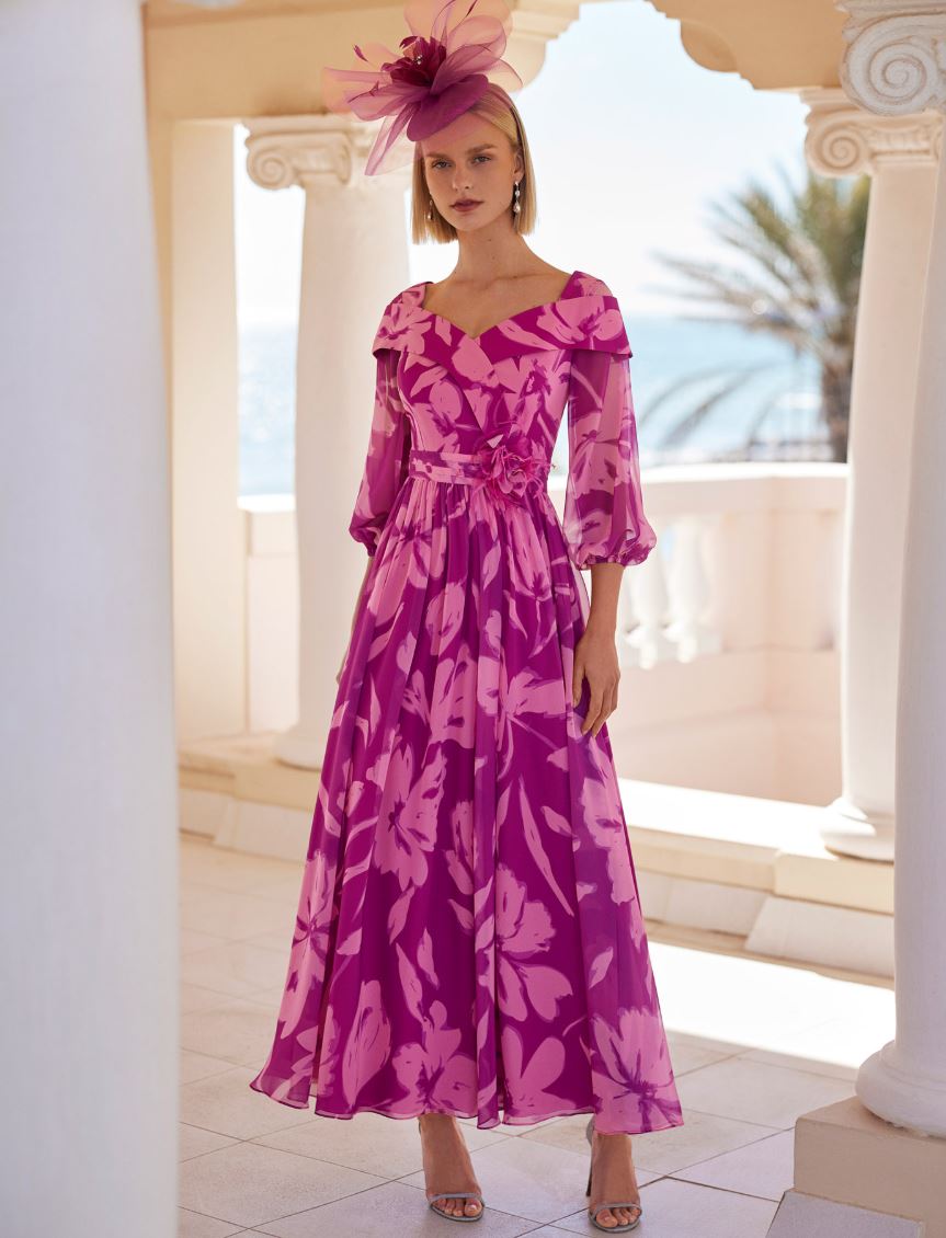 Couture Club 'Rosa/Geranio' Dress