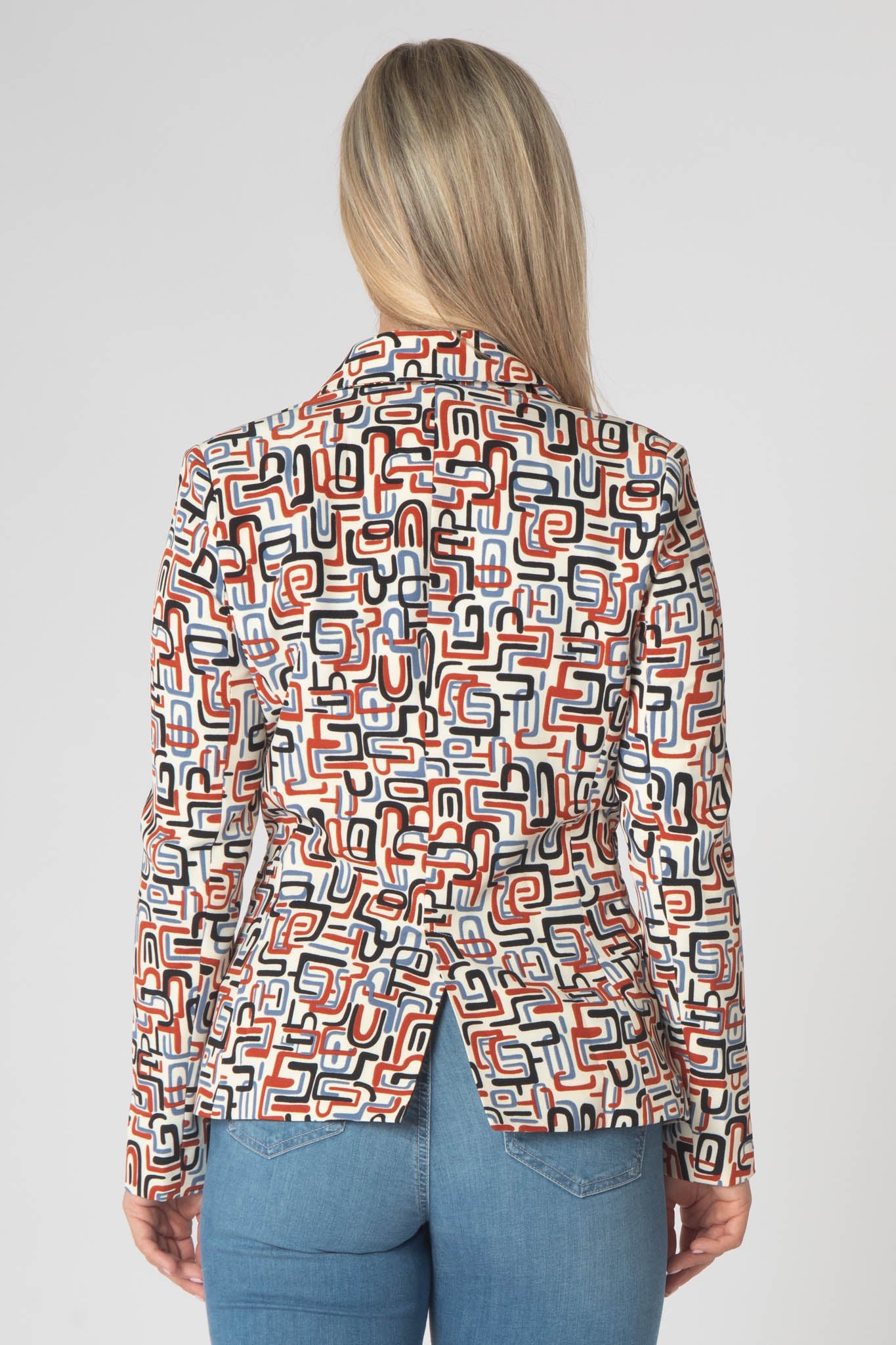 Lottie Double Breasted Blazer - Multicolor