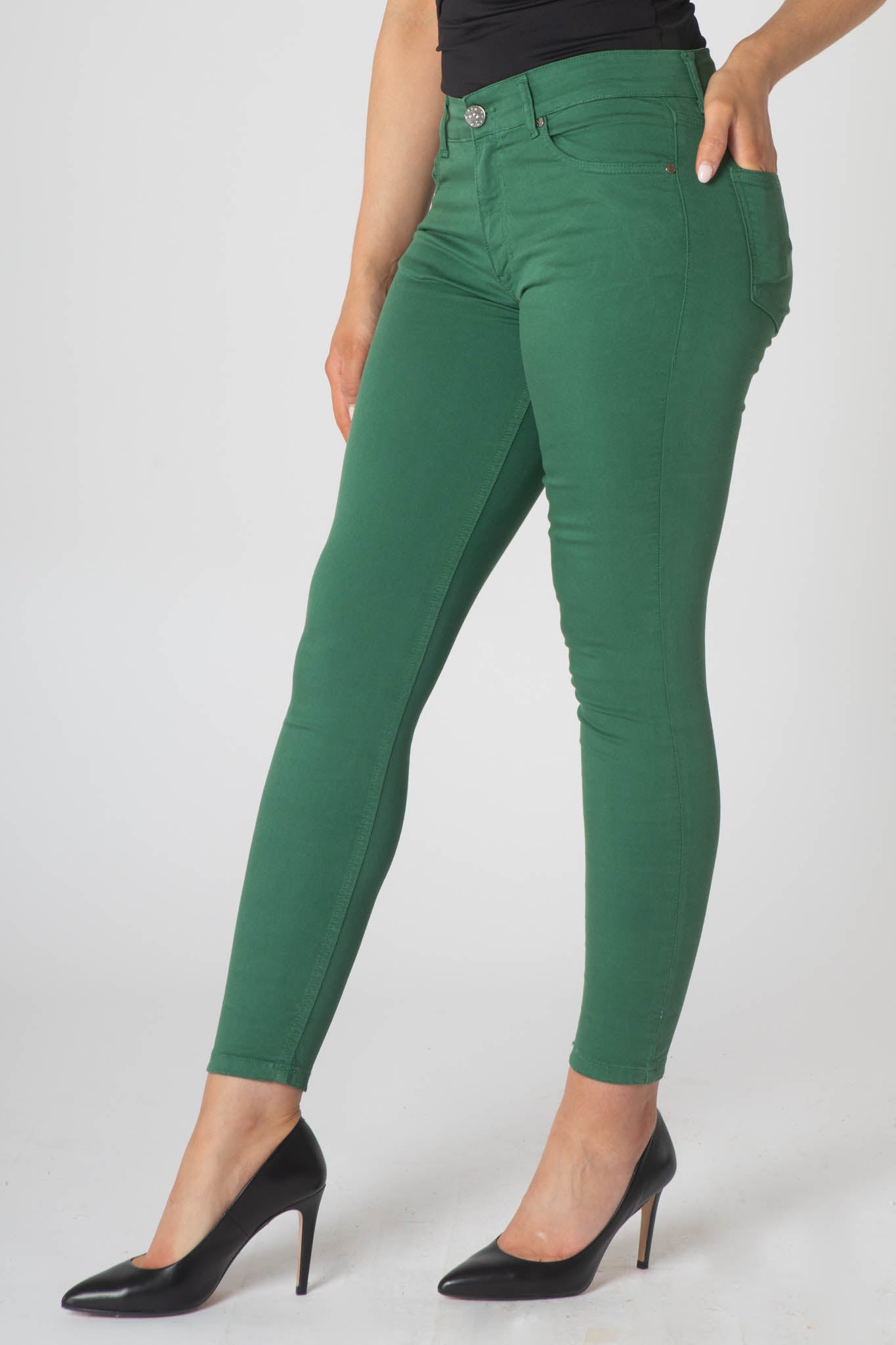 Mika Skinny Jeans - Green