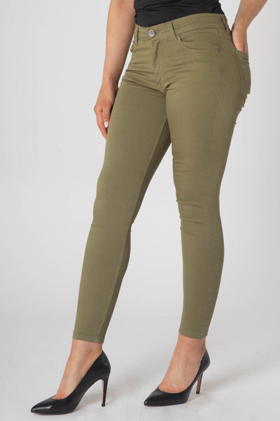 Mika Skinny Jeans - Avocado