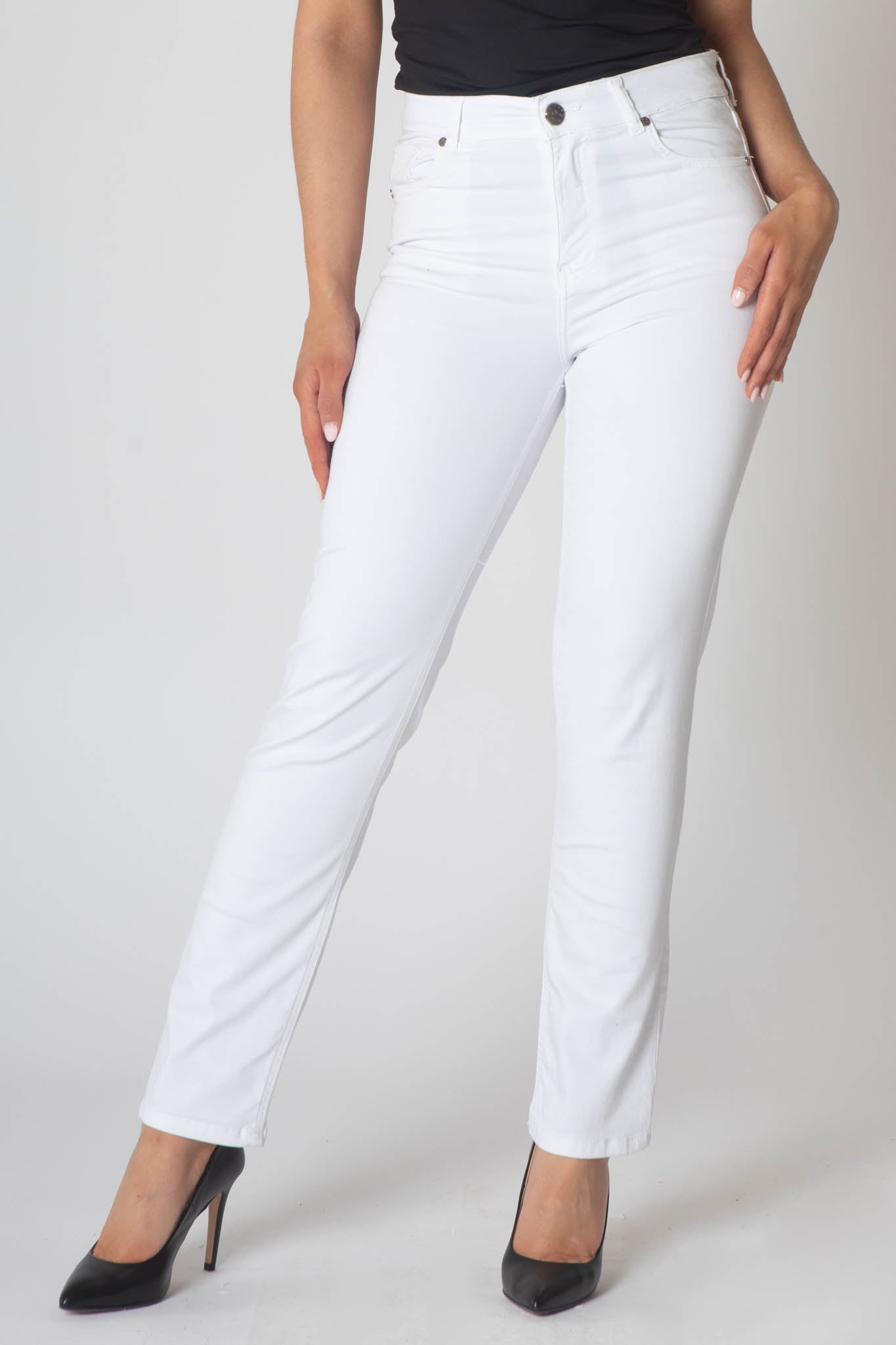 Sakura Regular Jeans - White