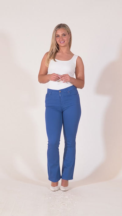 Zola Flared Jeans - Royal Blue