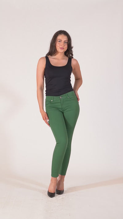 Mika Skinny Jeans - Green